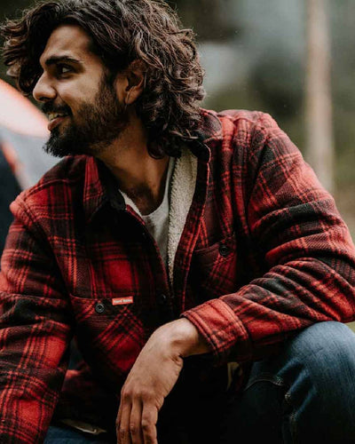 Hard Yakka Sherpa Levis Mens Long Sleeves Button Down Lightweight Jacket