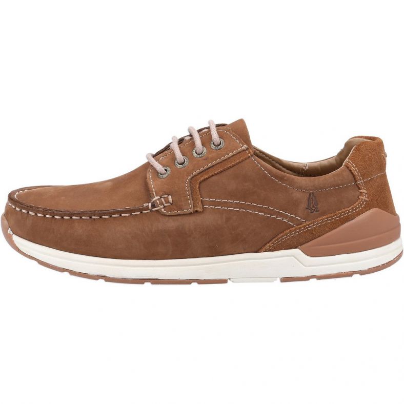 Hush Puppies Men's Flynn Boat Cognac Shoes