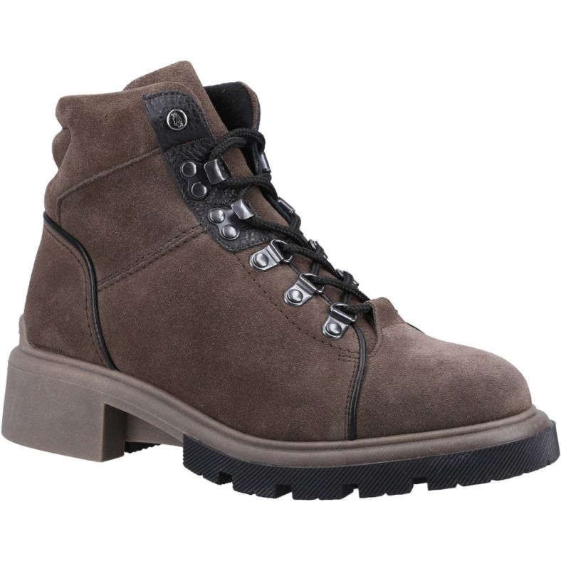 Hush Puppies Rita Hiker Grain leather Lace Up Boot