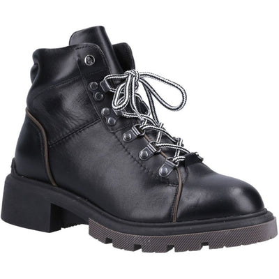 Hush Puppies Rita Hiker Grain leather Lace Up Boot