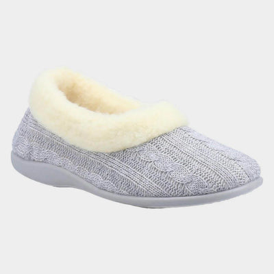 Fleet & Foster Sarina Plush Memory Foam Slippers