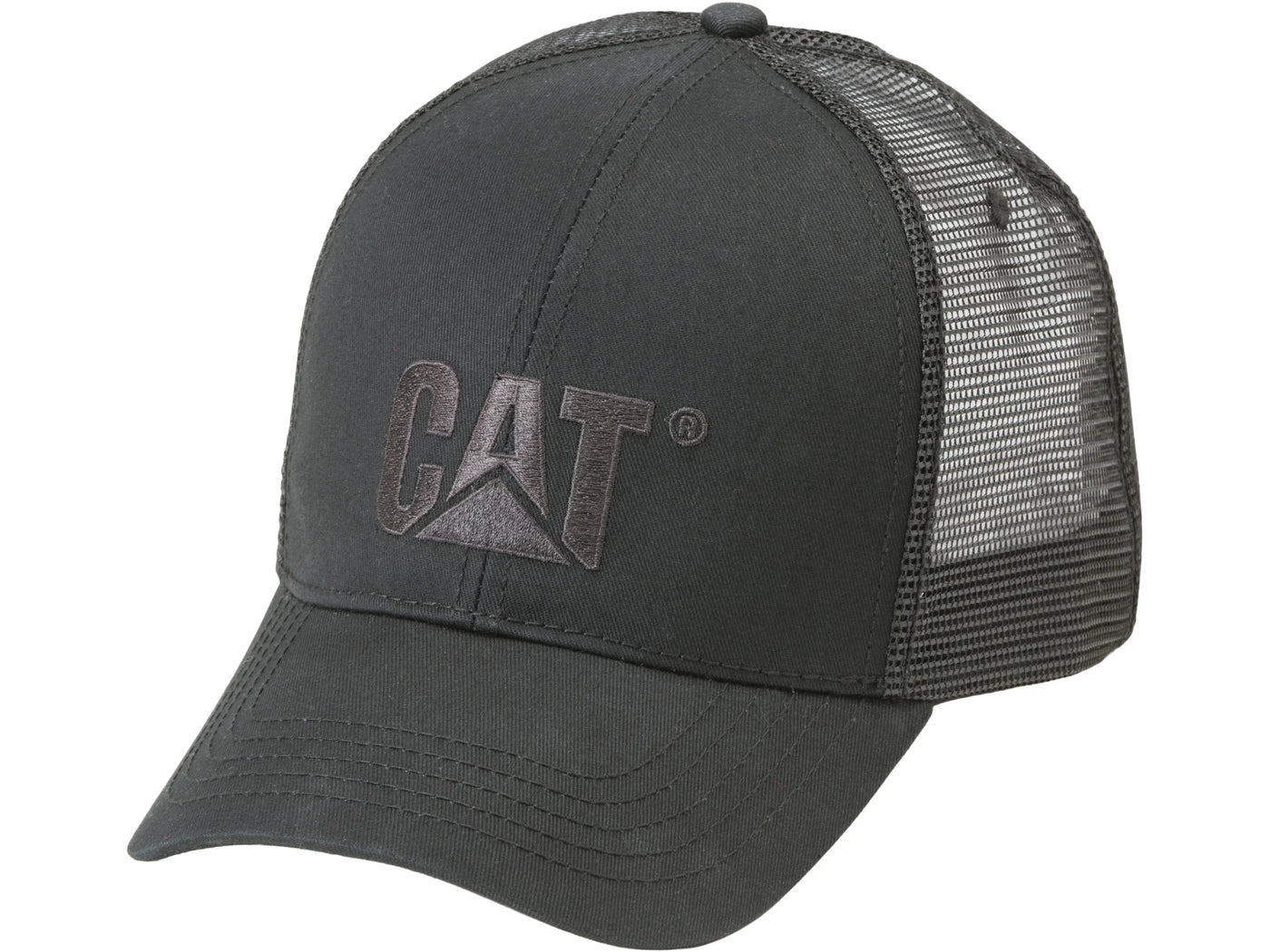 Caterpillar's Raised Logo Cap