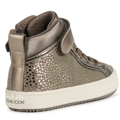 Geox Kalispera Taupe Smart fit Velcro Toddler Shoes