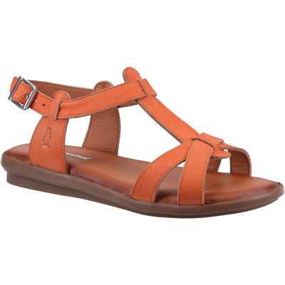 Hush Puppies Kate Women Memory Foam Leather T-bar Sandal