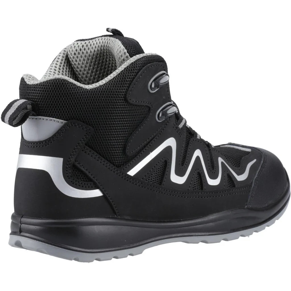 Centek S3 Lightweight Steel Toe Black Boot