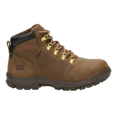 Caterpillar Womens Mae Leather Safety Boots (Brown)