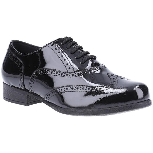 Hush Puppies Muck Kada Patent Grooming leather style Shoe