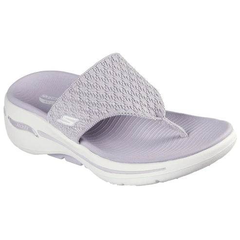 Skechers Ladies Go Walk Arch Fit Luminous Sandal