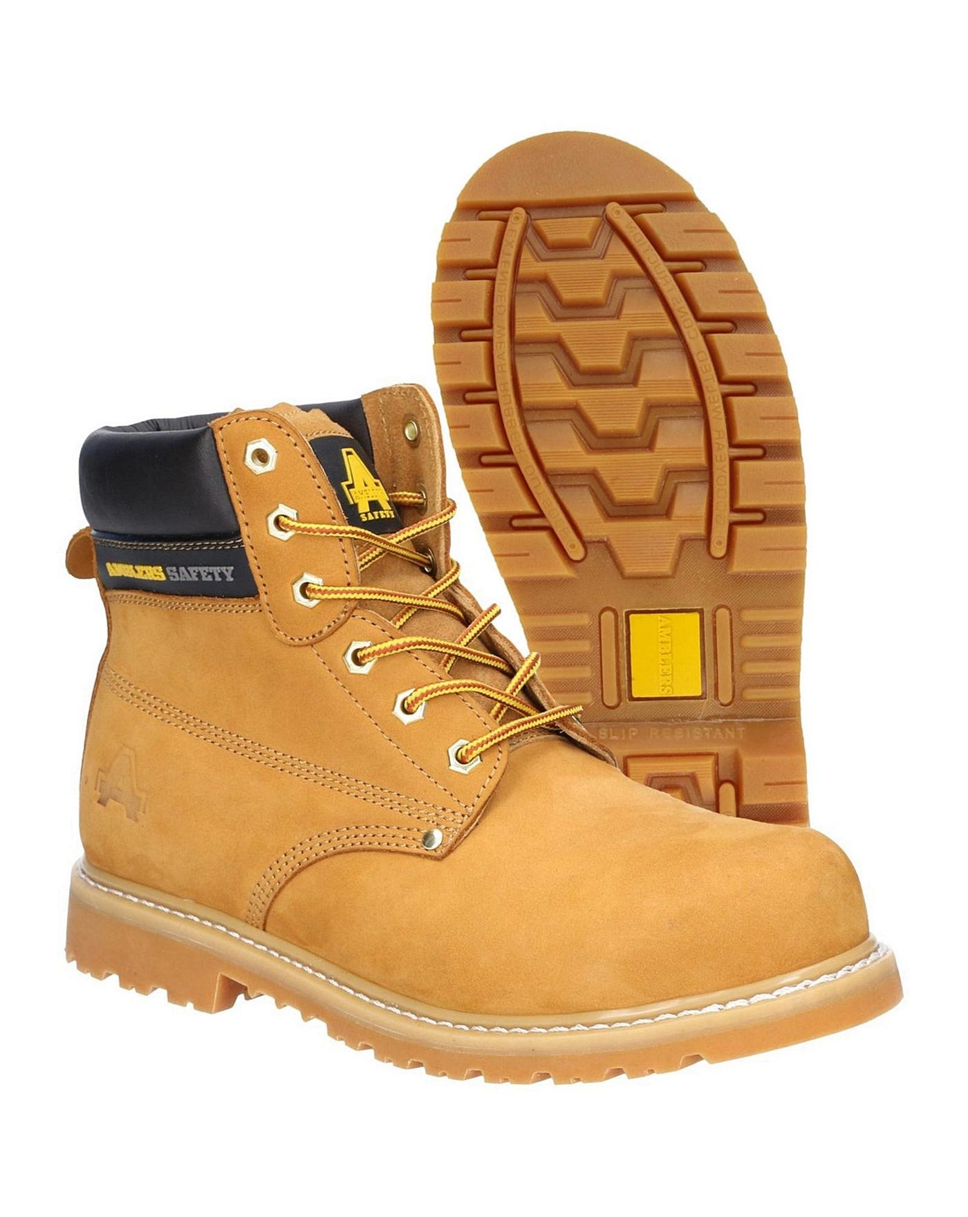 Amblers Safety Goodyear Leather Upper Honey Boot