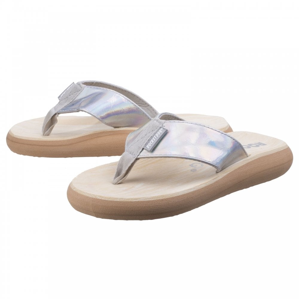 Rocket Dog Ladies Spotlight Spree Flip Flop Natural Sandal