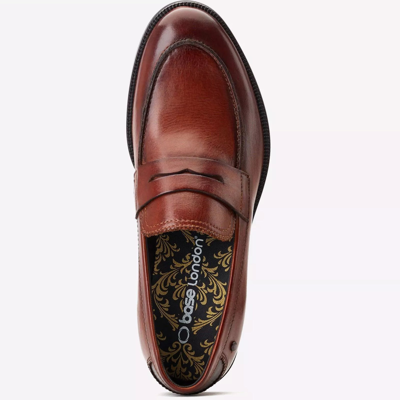 Base London Danbury Penny Leather Men Loafer Shoes