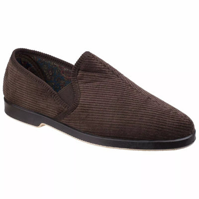 Gbs Exeter Men's Twin Gusset Slipper