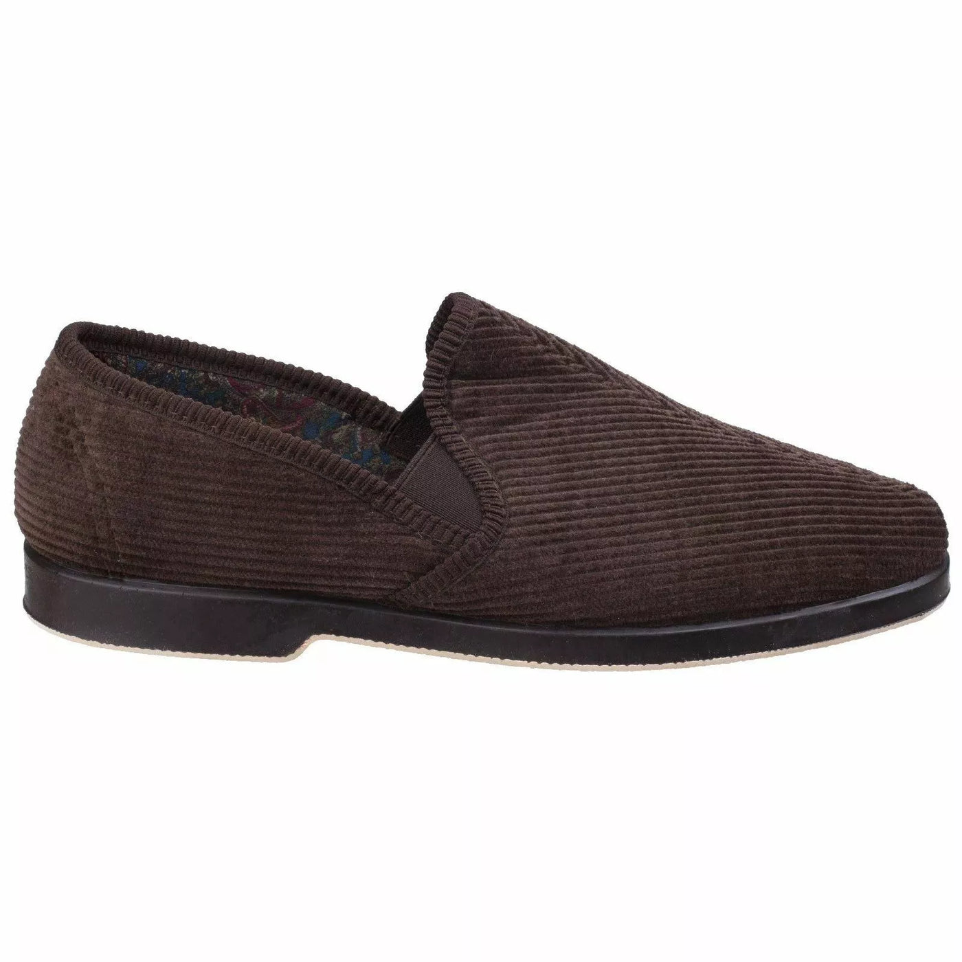 Gbs Exeter Men's Twin Gusset Slipper