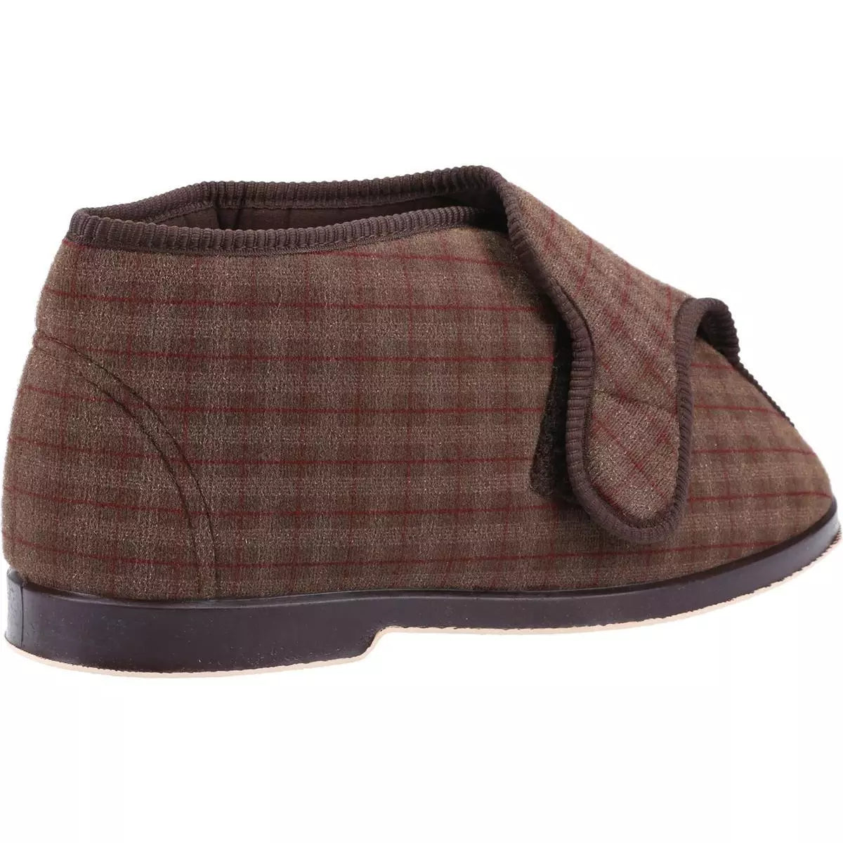 Gbs Keswick Mens Comfylux Touch Fastening Bootee Slipper