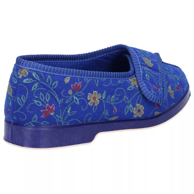 Gbs Wilma Wide Fit Women's Comfort Slipper