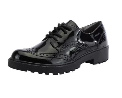 Geox J Casey G. N wingtip Lace Up leather heel Shoes