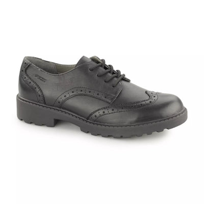 Geox J Casey G. N wingtip Lace Up leather heel Shoes