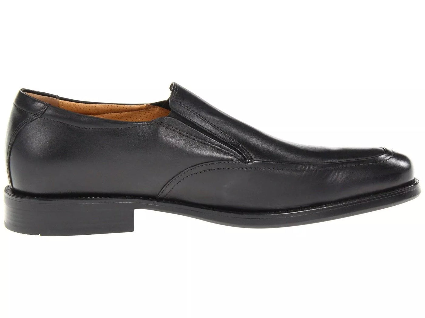 Geox Federico Via Men's Albany Black Slip On Loafers Dress Shoes