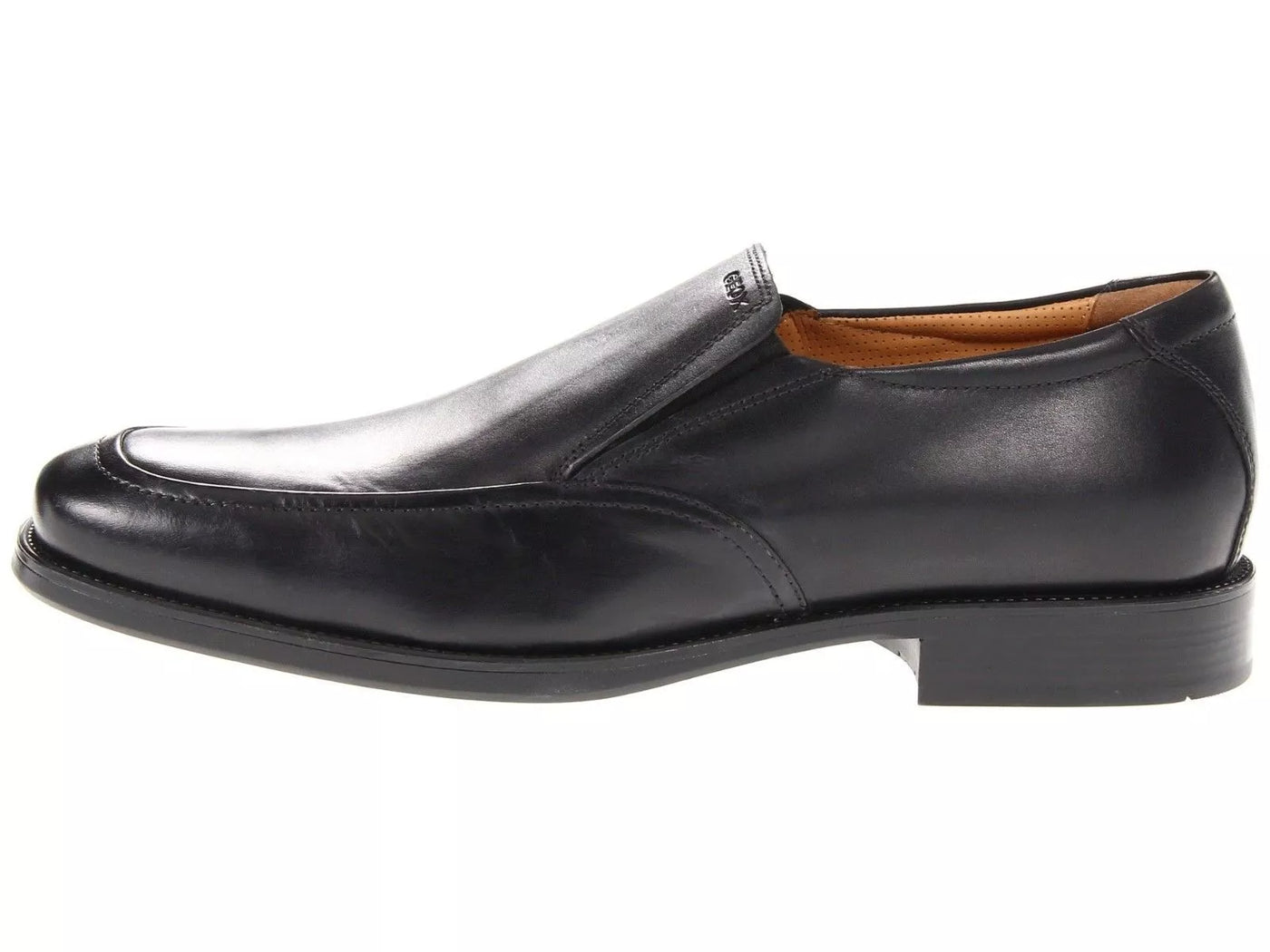 Geox Federico Via Men's Albany Black Slip On Loafers Dress Shoes