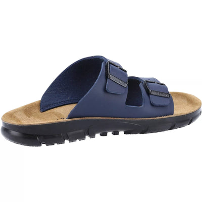 Birkenstock Bilbao Men's Mule Navy Sandal Comfort And Style