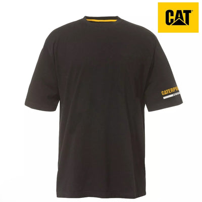 Caterpillar Couture Black Cotton T-Shirt