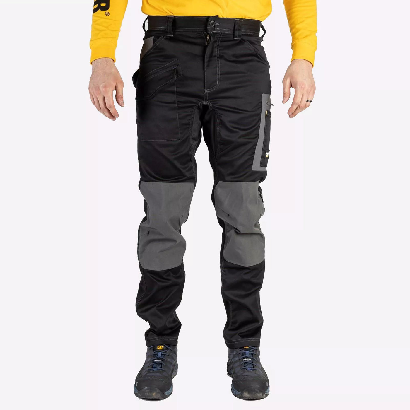 Caterpillar Esstials Cargo Floating Pantalon-Deux Trouser Black