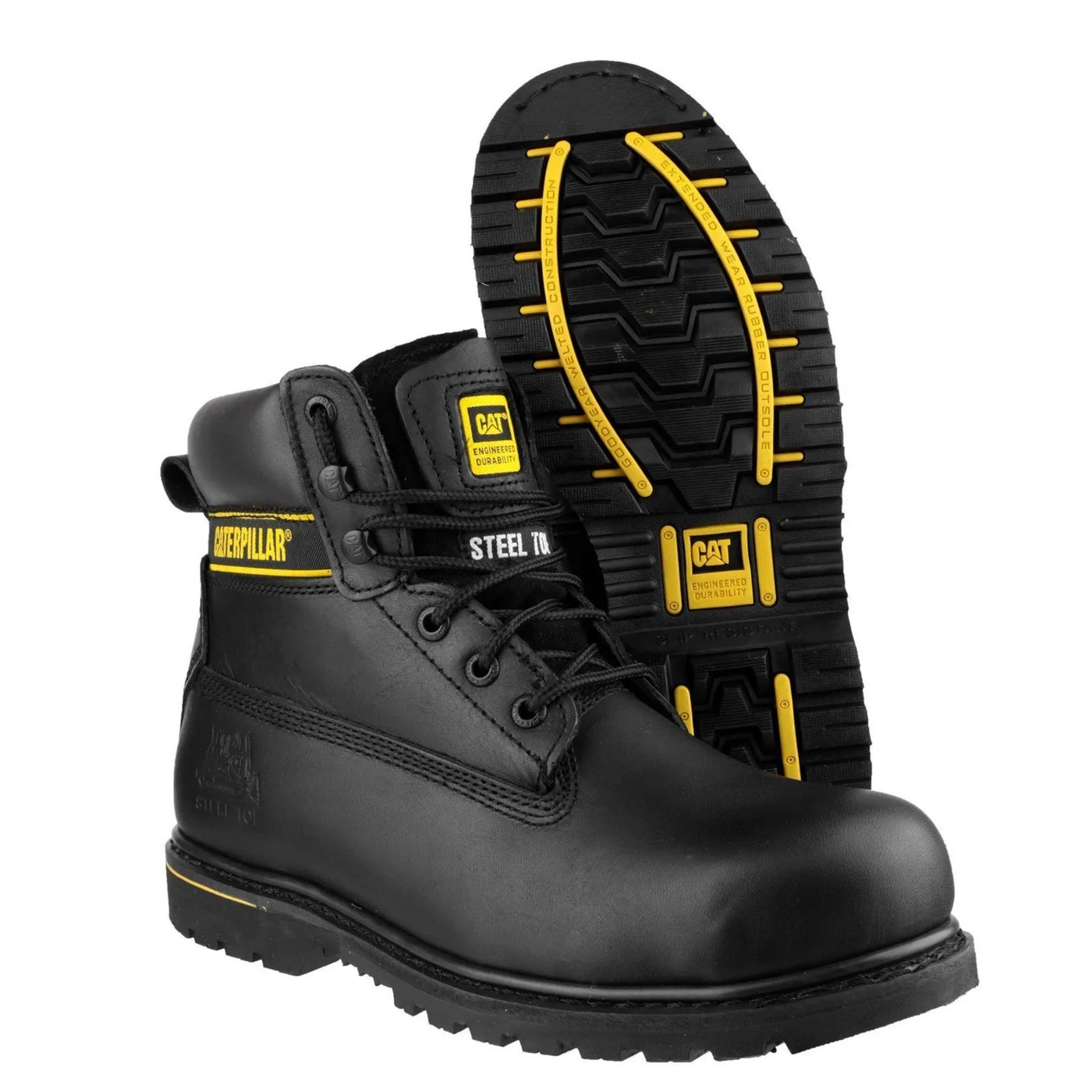 Caterpillar Holton (Black) Men's Safety Boot