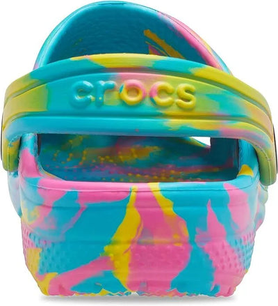 Crocs Marbled Comfort Kids Clogs