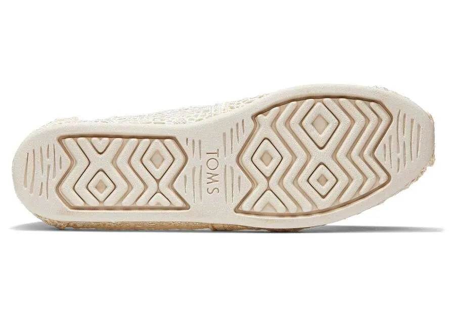 Toms Alpargata Women's Crochet Classics Natural Shoes