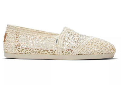 Toms Alpargata Women's Crochet Classics Natural Shoes