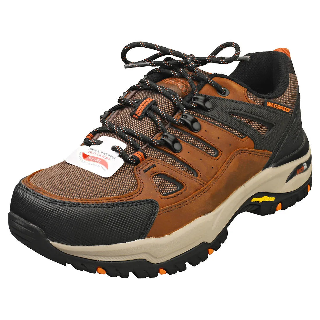 Skechers Men's Arch Fit Dawson Argosa Waterproof Walking Trainers