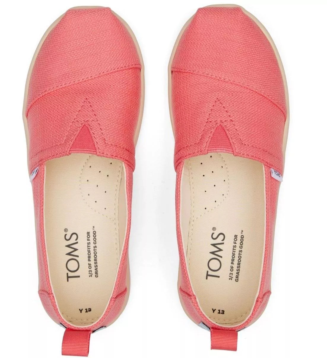 Toms Alpargata Classic Orange  Canvas Shoe