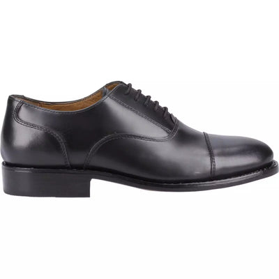 Amblers James/Dominic Black Leather Shoes