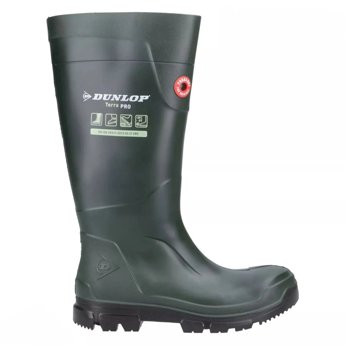 Dunlop Terrapro Full Safety Green Wellington