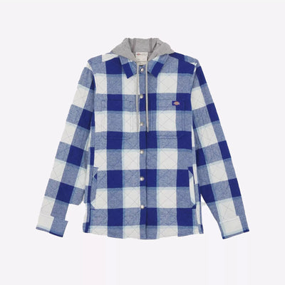 Dickies Flannel Womens Casual Shirt Jacket