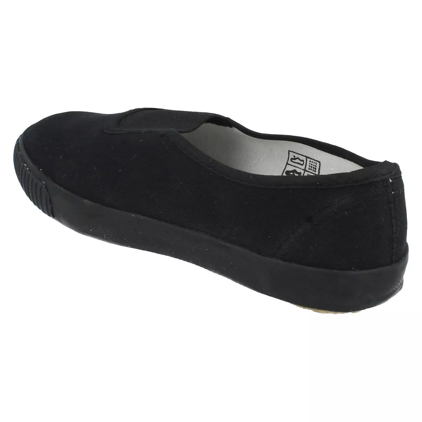 Misc Guss Plim Sml Gusset School Pumps Slipper