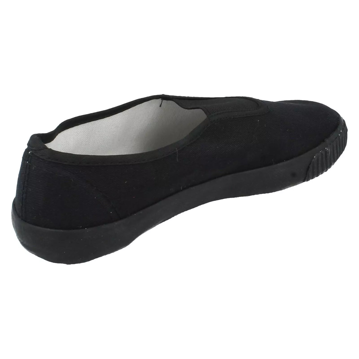 Misc Guss Plim Sml Gusset School Pumps Slipper