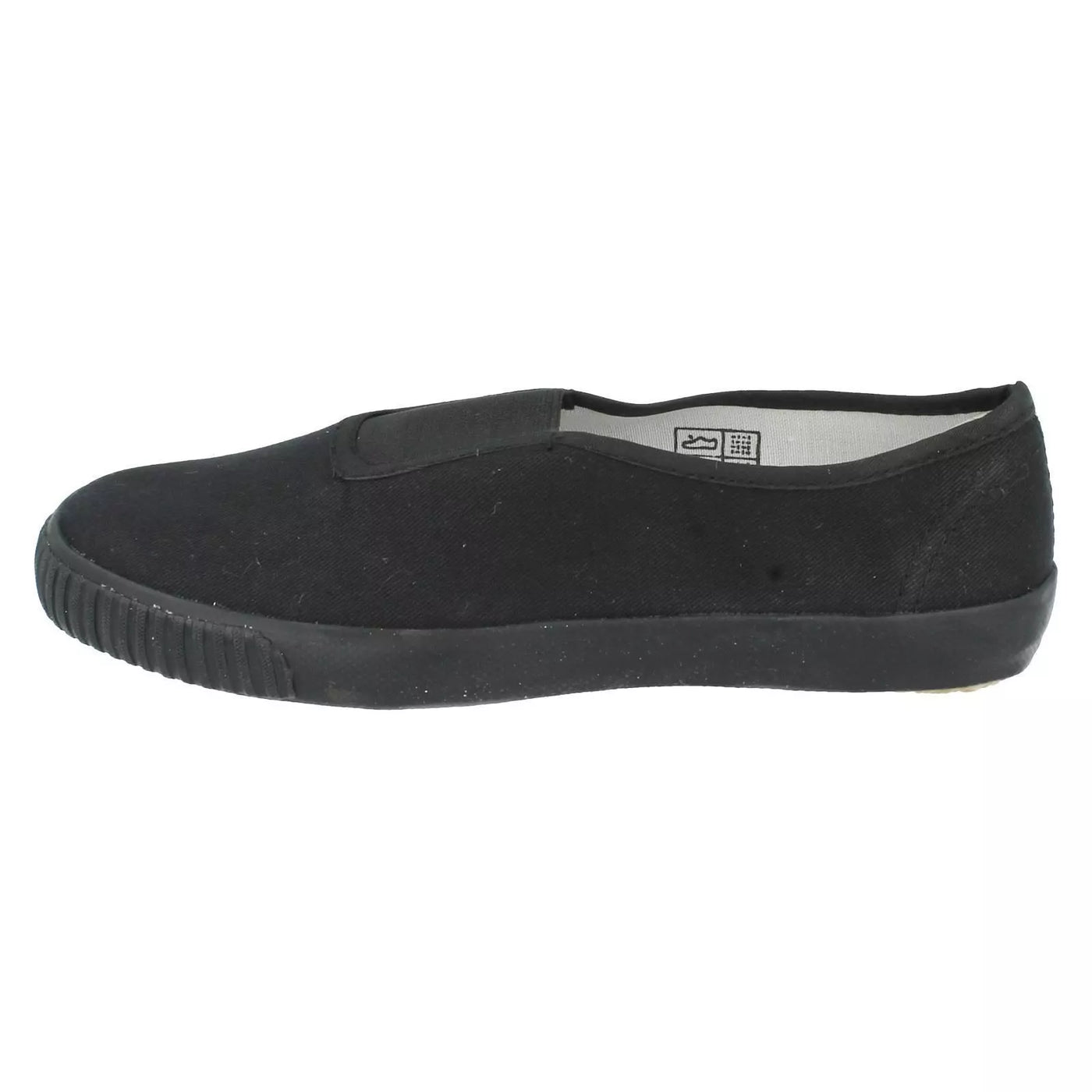 Misc Guss Plim Sml Gusset School Pumps Slipper