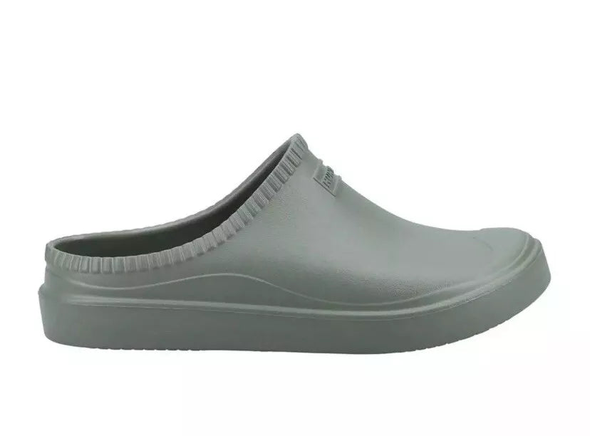 Hunter Mens Bloom Algae Clog Natural Uniforms Non Marking Sole Comfort Slip