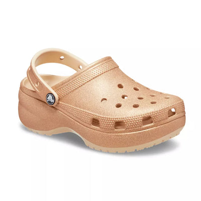 Crocs Classic Platform Ladies Glitter Clogs