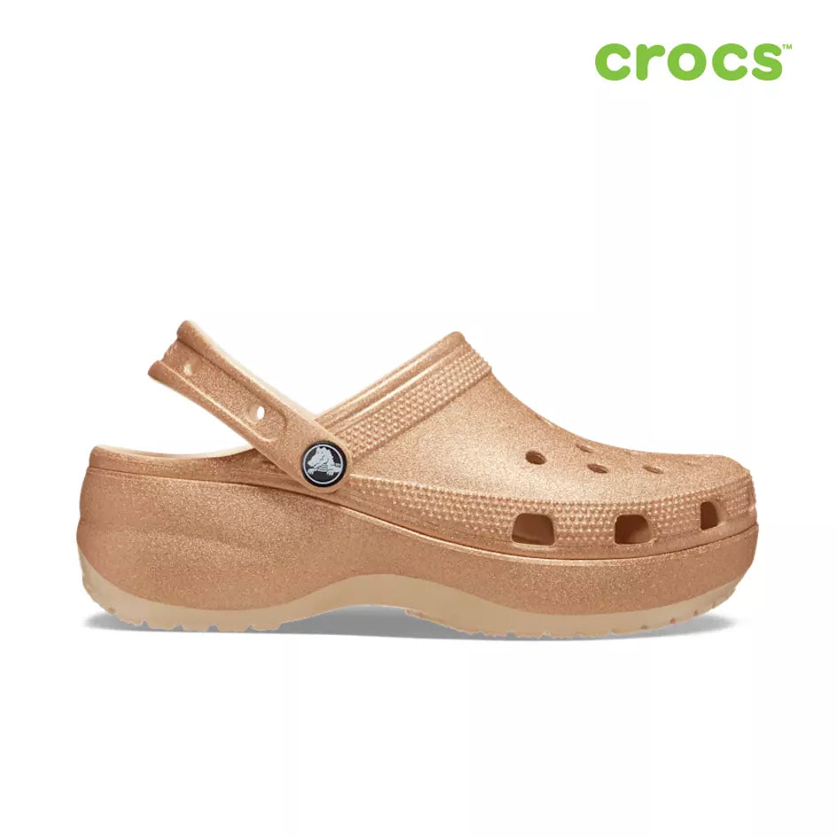 Crocs Classic Platform Ladies Glitter Clogs