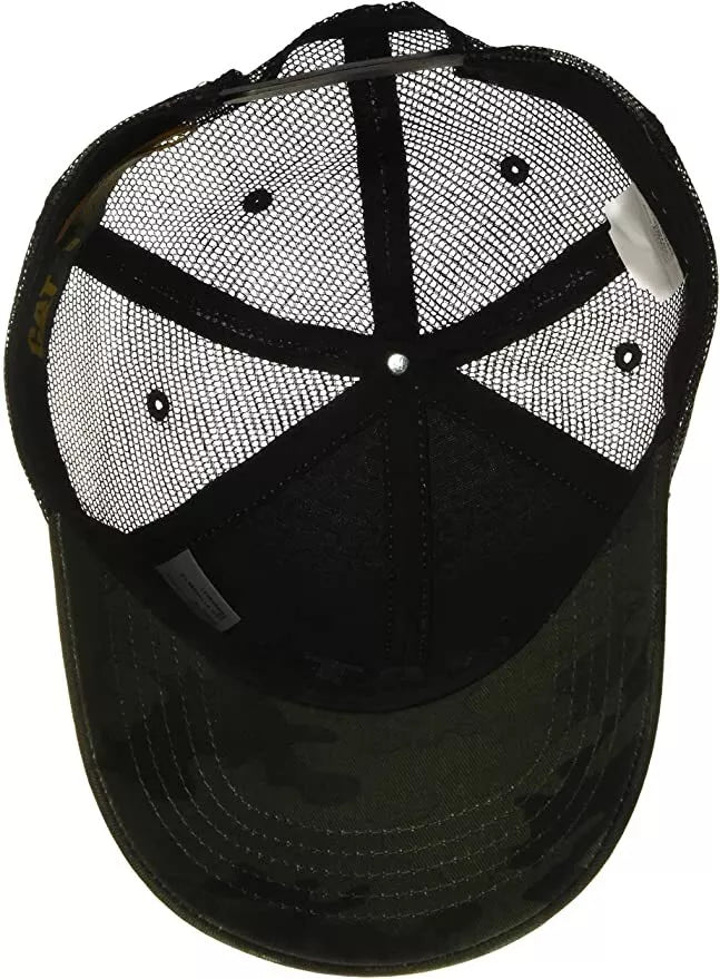 Caterpillar's Raised Logo Cap