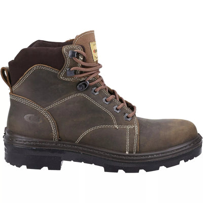 Cofra Men's Land Leather Lace Up Safety Boots