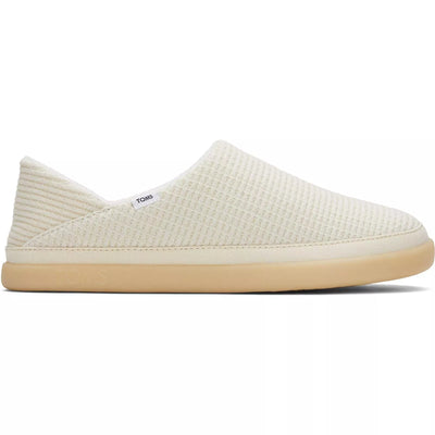 Toms Herringbone Unisex Ezra Natural Textile Blend Ladies Classic Slippers