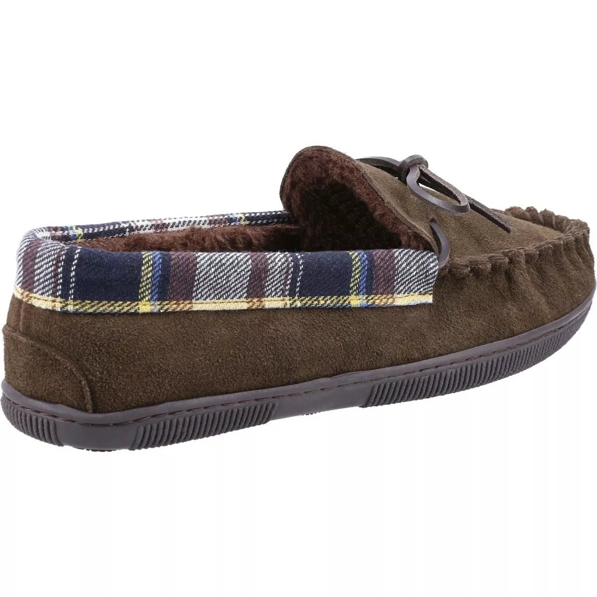 Cotswold Men Sodbury Suede Moccasin Slippers