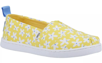 Toms Alpargata Floral Print Slip-On Shoes