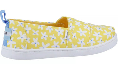 Toms Alpargata Floral Print Slip-On Shoes