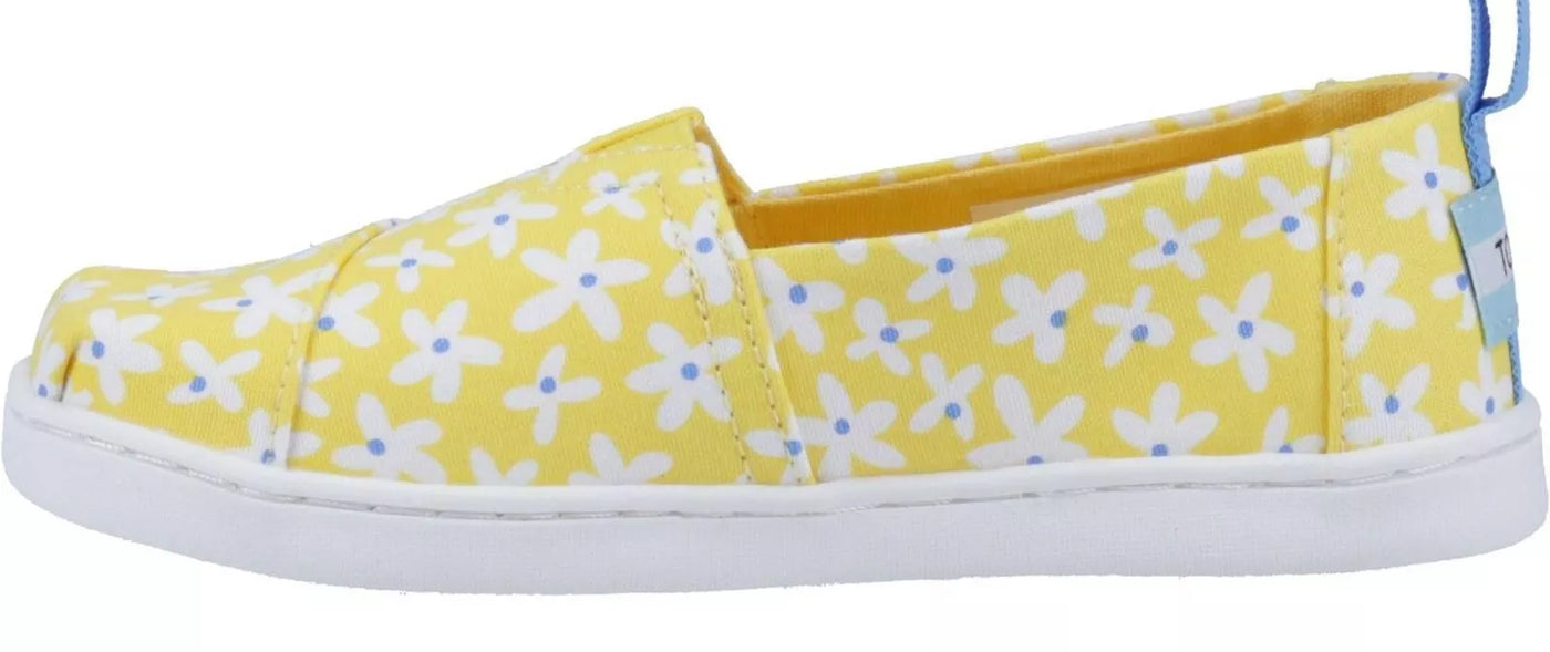 Toms Alpargata Floral Print Slip-On Shoes