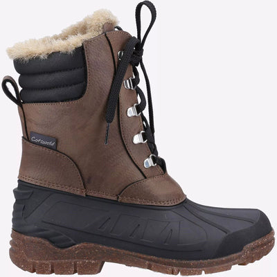 Cotswold Cotswold Womens Lace Brown Boot