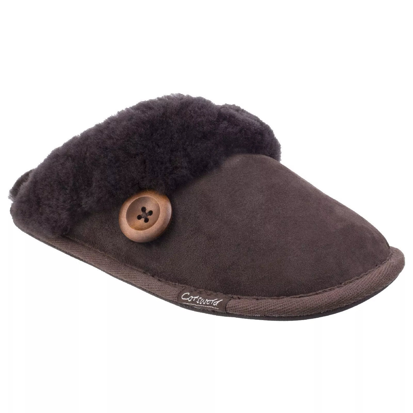 Cotswold Lechlade Sheepskin Mule Slippers for Women